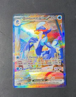 Pokemon Quaquaval EX 260/193 Paldea Evolved Special Illustration Rare Card - Image 2