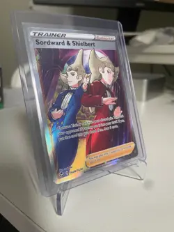 Sordward & Shielbert TG28/TG3 Pokemon Card Silver Tempest NM/M Ultra Rare - Image 1