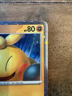 Pokemon Card Makuhita MEP 068 Black Star Promo Cosmo Holo Rare NM - Image 3