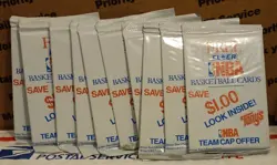 Lot Of 10 92 - 93 Fleer Tonys Pizza Sealed 2 Card Packs Possible Shaq Jordan - Image 1