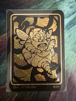 Pokai Gaku Golden Slumber Complete Set Of 9 Fan Art Custom Cards By Art Yeuh - Image 2