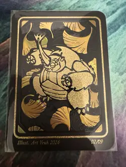 Pokai Gaku Golden Slumber Complete Set Of 9 Fan Art Custom Cards By Art Yeuh - Image 3