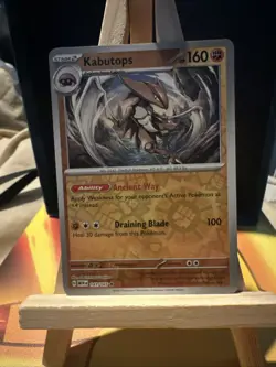 Pokemon Card Kabutops Pokemon 151 Scarlet & Violet Reverse Holo 141/165 NM - Image 1