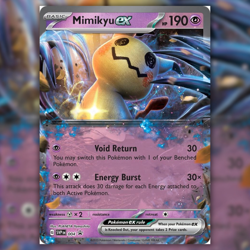 Mimikyu EX 004 Black Star Promo Holo Pokemon Card (SV: Scarlet & Violet) SVP NM - Image 1