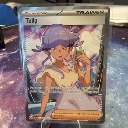 Tulip 244/182 SV Paradox Rift Ultra Rare Pokemon Card - NM - Image 1