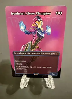 Ironheart, Clever Champion Marvel Super Heroes Foil Mythic R 0360 - Image 1