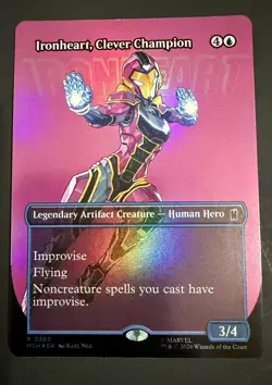 Ironheart, Clever Champion Marvel Super Heroes Foil Mythic R 0360 - Image 3