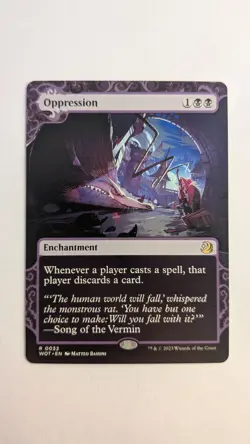 MTG - Oppression - WOT - 32 - Rare - NM - Image 1