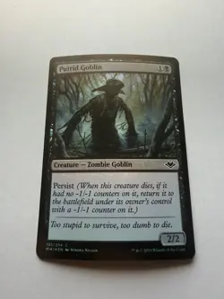 MTG Putrid Goblin Modern Horizons Foil 101/254 Near Mint - Image 1