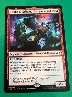 MTG - Tokka & Rahzar, Unsupervised - Teenage Mutant Ninja Turtles Commander - Image 1