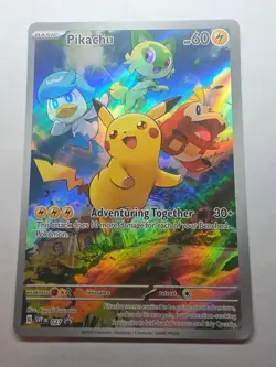 Pikachu SVP 027 Pokemon TCG Scarlet Violet Black Star Promo NM - Image 1
