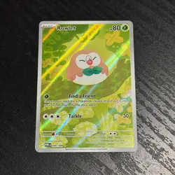 Rowlet Illutration Rare 090/088 Me03: Perfect Order Holo POKEMON NEAR MINT - Image 1