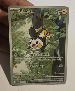 Emolga 112/086 AR carte Pokemon EV 10.5 Foudre Noire - FR - etat NEUF/MINT - Image 1