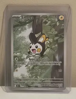 Emolga 112/086 AR carte Pokemon EV 10.5 Foudre Noire - FR - etat NEUF/MINT - Image 4
