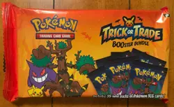 Pokemon TCG 2024 Trick or Trade BOOster Bundle Halloween 35 Mini Packs SEALED - Image 1