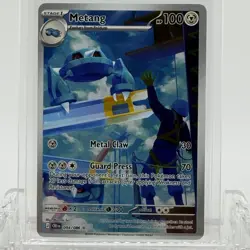 Pokemon TCG Chaos Rising Metang #094/086 Illustration Rare LP - Image 1