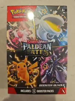 159.20 Gram Heavy Pokemon Paldean Fates Booster Bundle Brand New Sealed 6 Packs! - Image 1