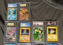 Pokemon Cards Graded Lot - Image 1