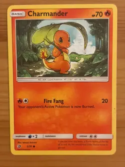 Charmander 1/70 Regular Common LP - Dragon Majesty 2018 - Pokemon TCG - Image 1