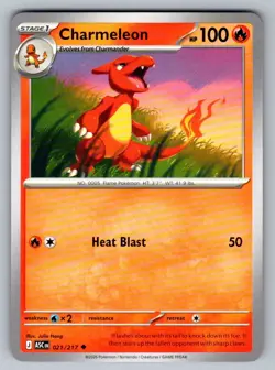 Pokemon TCG Pokemon Charmeleon Charmeleon Uncommon Regular - Image 1