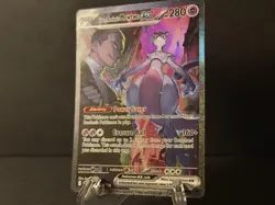 Pokemon TCG Team Rocket's Mewtwo ex 231/182 SIR Destined Rivals - Image 3