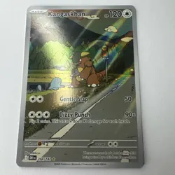 Pokemon TCG Kangaskhan Illustration 204/182 Destined Rivals Series NM - Image 2