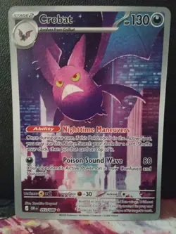 Crobat 093/086 - Illustration Rare - Pokemon TCG: Chaos Rising - English NM - Image 1