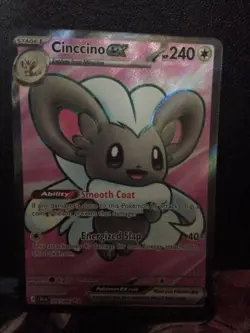 Cinccino Full Art 105/086 Chaos Rising Pokemon TCG Ultra Rare NM - Image 1