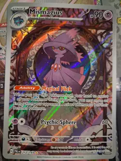 Pokemon TCG Mismagius Paldea Evolved Illustration Rare Holo 212/193 - Image 1