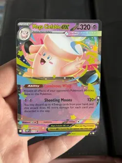 Pokemon TCG - Perfect Order - Mega Clefable EX MEP072 Black Star Promo - Image 1
