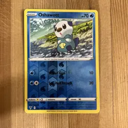 Pokemon TCG Oshawott Vivid Voltage 033/185 Reverse Holo Common - Image 1