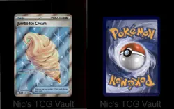 JUMBO ICE CREAM 109/086 ULTRA RARE CHAOS RISING POKEMON HOLO NEAR MINT - Image 4