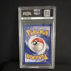 Pokemon TCG Rainbow Energy Team Rocket Holo Rare #17 PSA 8 2000 Wizards Holo - Image 2
