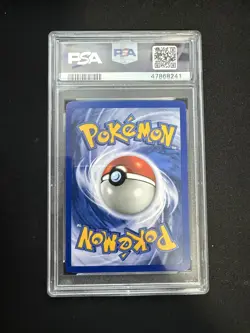 2000 Pokemon Eevee 11 WOTC Black Star Promo Holo PSA 8 - Image 2