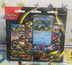 Pokemon Mega Evolution 3 Pack - Blister Factory Sealed New!!! - Image 1