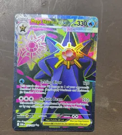 Pokemon TCG Perfect Order Mega Starmie ex 102/88 Ultra Rare NM - Image 1