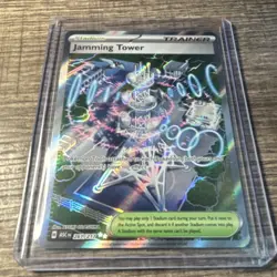 Pokemon TCG Jamming Tower 243/182 Sv10: Destined Rivals Hyper Rare Holo English - Image 1