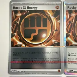 [4x Playset] Rocky Fighting Energy 087/088 Perfect Order POKEMON TCG HOLO - Image 2