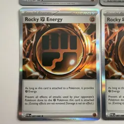 [4x Playset] Rocky Fighting Energy 087/088 Perfect Order POKEMON TCG HOLO - Image 5