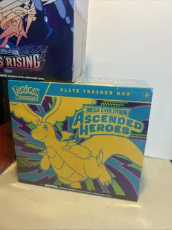 Pokemon Tcg Etb Ascended Heroes Chaos Rising Destined Rivals First Partner Lot - Image 4