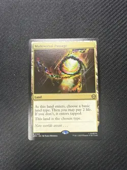 Multiversal Passage Marvel's Spider-Man Regular Magic The Gathering Card NM Mtg - Image 1