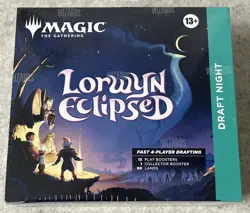 MTG Magic The Gathering Lorwyn Eclipsed Draft Night Box New & Sealed FAST🚚2DAY✅ - Image 1