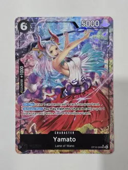 One Piece Yamato Alt Art OP16-098 SR The Time of Battle ENGLISH - Image 1