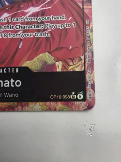 Yamato OP16-098 Alt Art SR One Piece TCG English The Time Of Battle - Image 4
