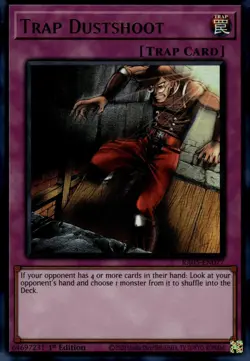 Trap Dustshoot Rarity Collection 5 RA05 Yu-Gi-Oh! Ultra Rare Card - Image 1