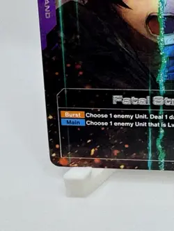 Fatal Strike ST05-014 C+ SP Parallel Steel Requiem Gundam Card Game NM - Image 5