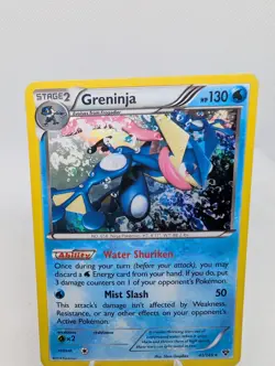 Greninja 41/146 XY Holo TCG Rare Pokemon Card 2014 MP - Image 2
