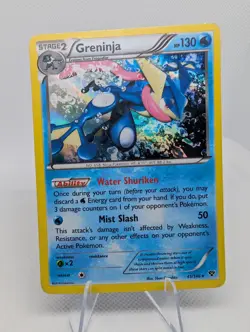 Greninja 41/146 XY Holo TCG Rare Pokemon Card 2014 MP - Image 3