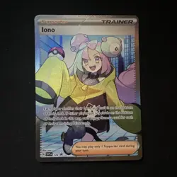 The Pokemon Company Iono SV Scarlet & Violet Promo Holo Trainer EN 124 - Image 1