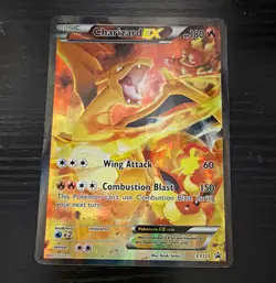 Pokemon TCG Charizard EX XY121 XY Promo Holo English 2016 180 HP Basic Fire - Image 1